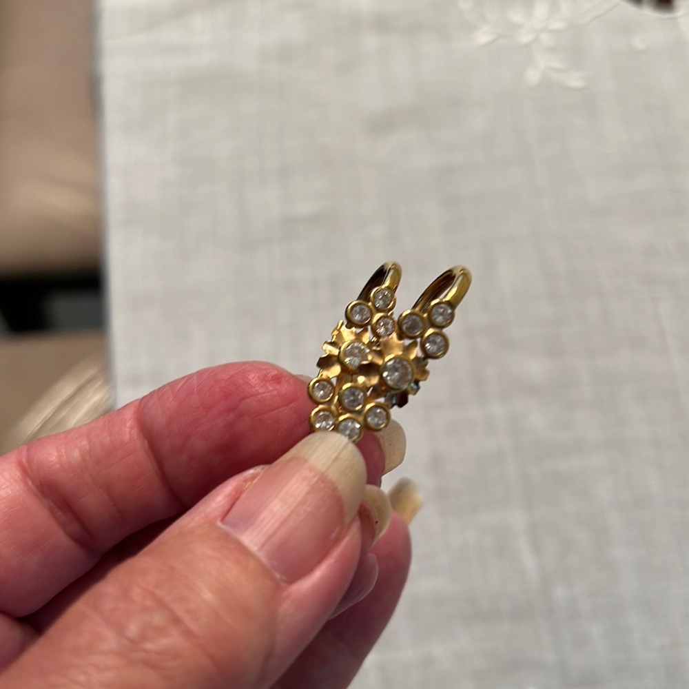 COPY - Gold plated Italian earrings